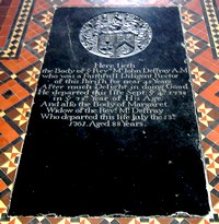 John Deffray's Gravestone in St.Clement, Old Romney
